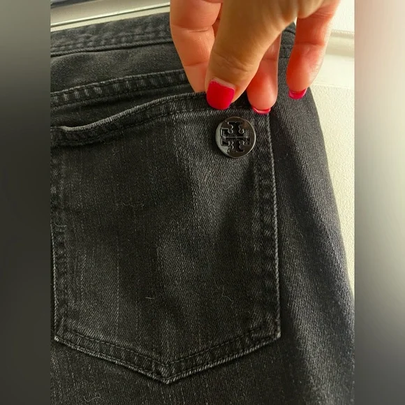 Tory Burch Women's elegant Boot Cut Jeans - Picture 5 of 12